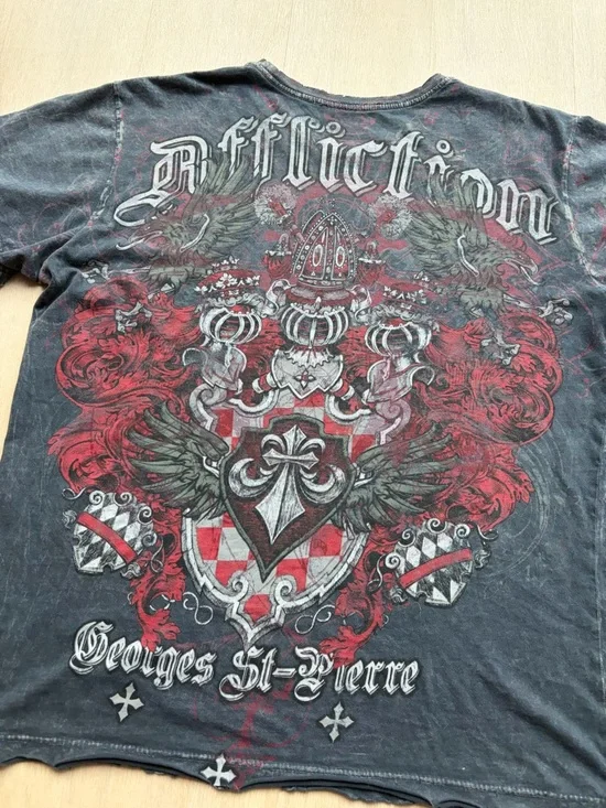 Affliction Shirt Medium - Picture 4 of 5